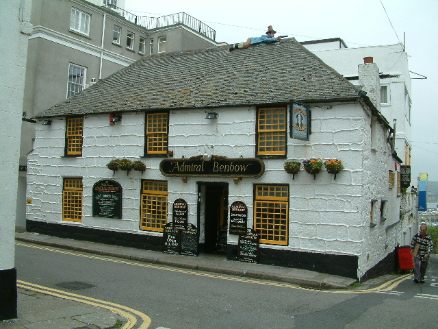 The Admiral Benbow Inn, Chapel Street, Penzance. 28 May 2003.